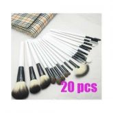 Kit com 20 pincéis Brancos